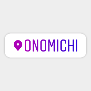 Onomichi Instagram Location Tag Sticker